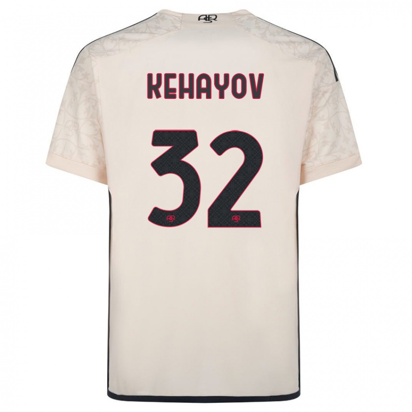 Niño Camiseta Atanas Kehayov #32 Blanquecino 2ª Equipación 2023/24 La Camisa Perú