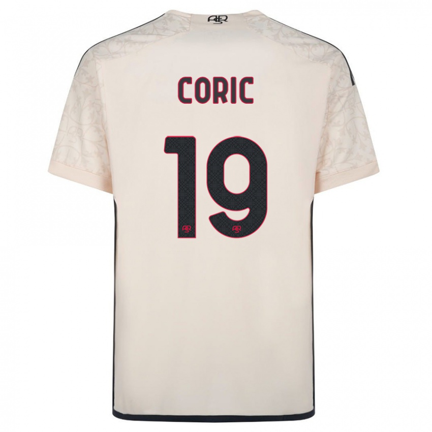 Niño Camiseta Ante Coric #19 Blanquecino 2ª Equipación 2023/24 La Camisa Perú