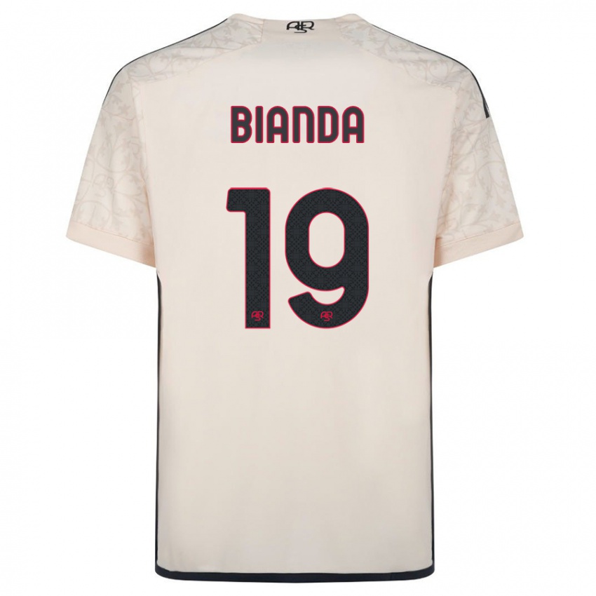 Niño Camiseta William Bianda #19 Blanquecino 2ª Equipación 2023/24 La Camisa Perú