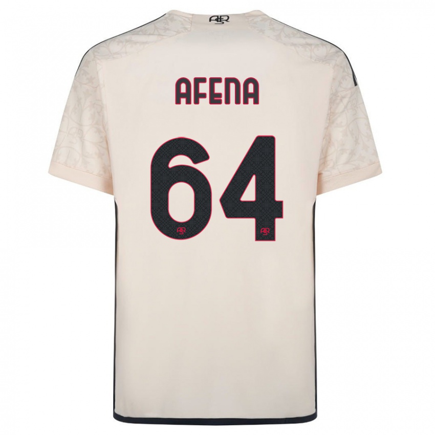 Niño Camiseta Felix Afena-Gyan #64 Blanquecino 2ª Equipación 2023/24 La Camisa Perú