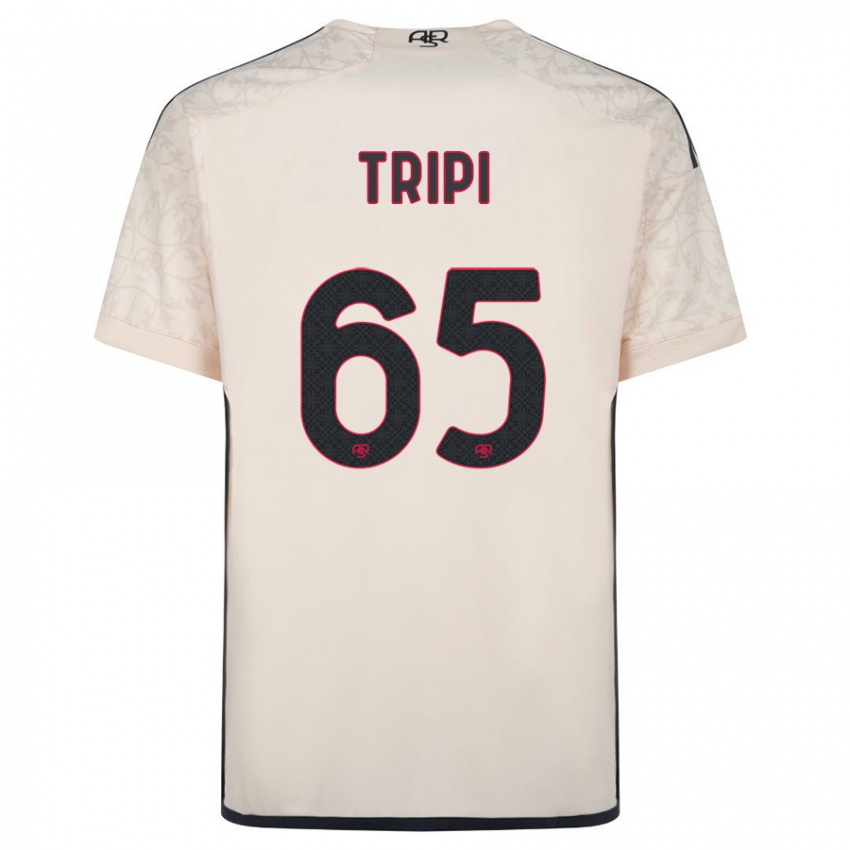 Niño Camiseta Filippo Tripi #65 Blanquecino 2ª Equipación 2023/24 La Camisa Perú