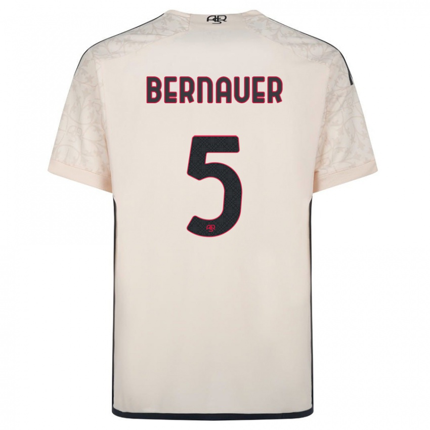 Niño Camiseta Vanessa Bernauer #5 Blanquecino 2ª Equipación 2023/24 La Camisa Perú