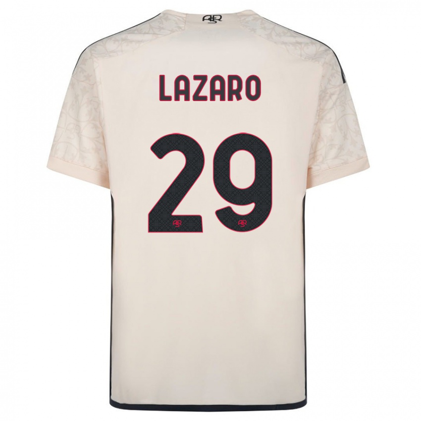 Niño Camiseta Paloma Lazaro #29 Blanquecino 2ª Equipación 2023/24 La Camisa Perú