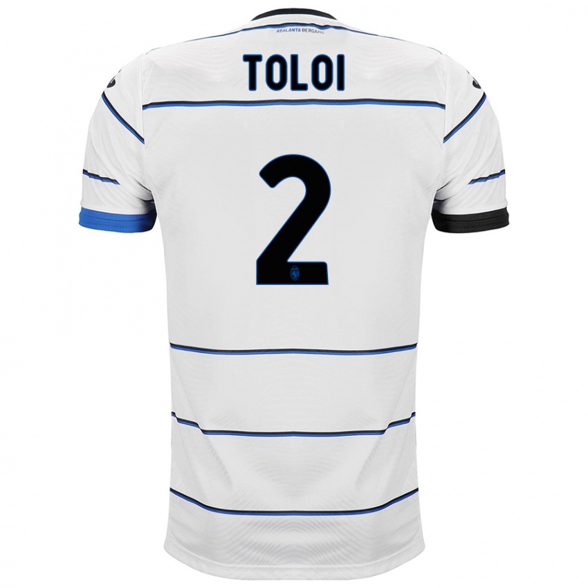 Niño Camiseta Rafael Tolói #2 Blanco 2ª Equipación 2023/24 La Camisa Perú