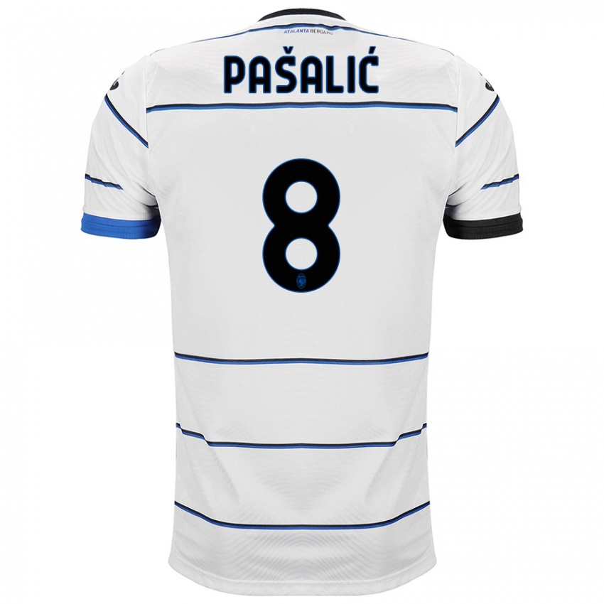 Niño Camiseta Mario Pasalic #8 Blanco 2ª Equipación 2023/24 La Camisa Perú