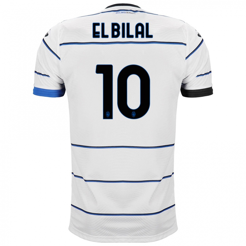 Niño Camiseta El Bilal Touré #10 Blanco 2ª Equipación 2023/24 La Camisa Perú