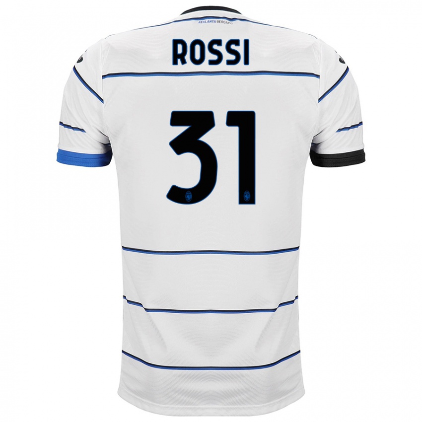 Niño Camiseta Francesco Rossi #31 Blanco 2ª Equipación 2023/24 La Camisa Perú