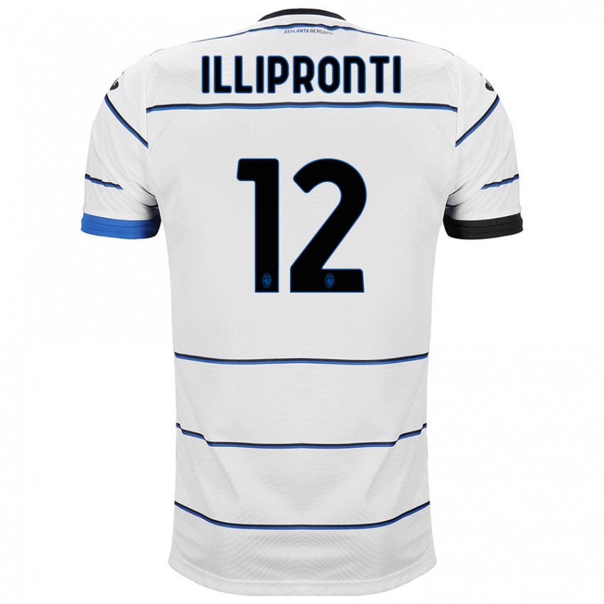 Niño Camiseta Filippo Illipronti #12 Blanco 2ª Equipación 2023/24 La Camisa Perú