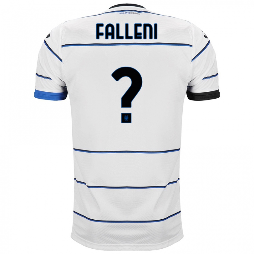 Niño Camiseta Alessandro Falleni #0 Blanco 2ª Equipación 2023/24 La Camisa Perú