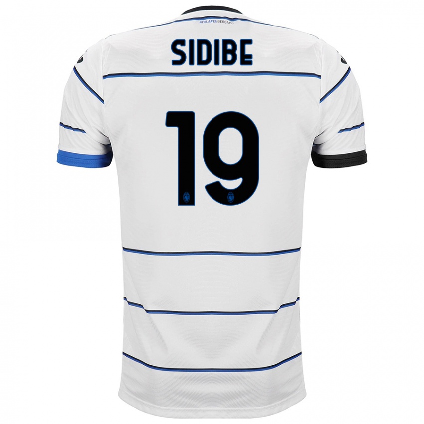 Niño Camiseta Alassane Sidibe #19 Blanco 2ª Equipación 2023/24 La Camisa Perú