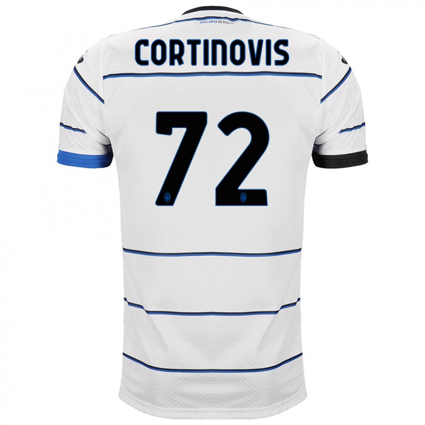 Niño Camiseta Alessandro Cortinovis #72 Blanco 2ª Equipación 2023/24 La Camisa Perú