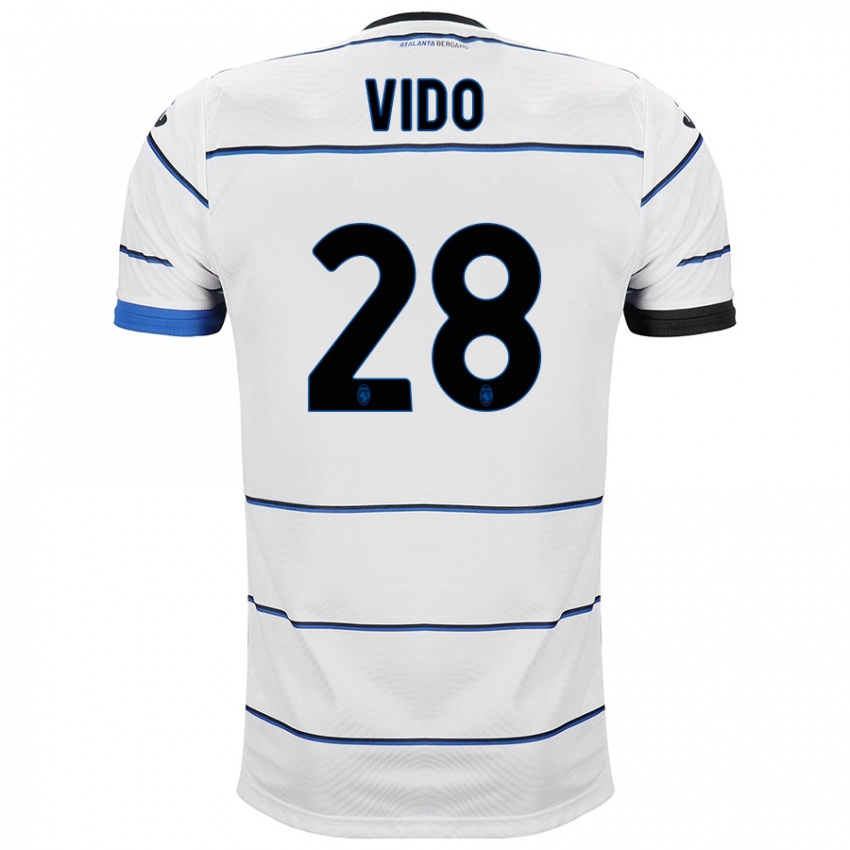 Niño Camiseta Luca Vido #28 Blanco 2ª Equipación 2023/24 La Camisa Perú