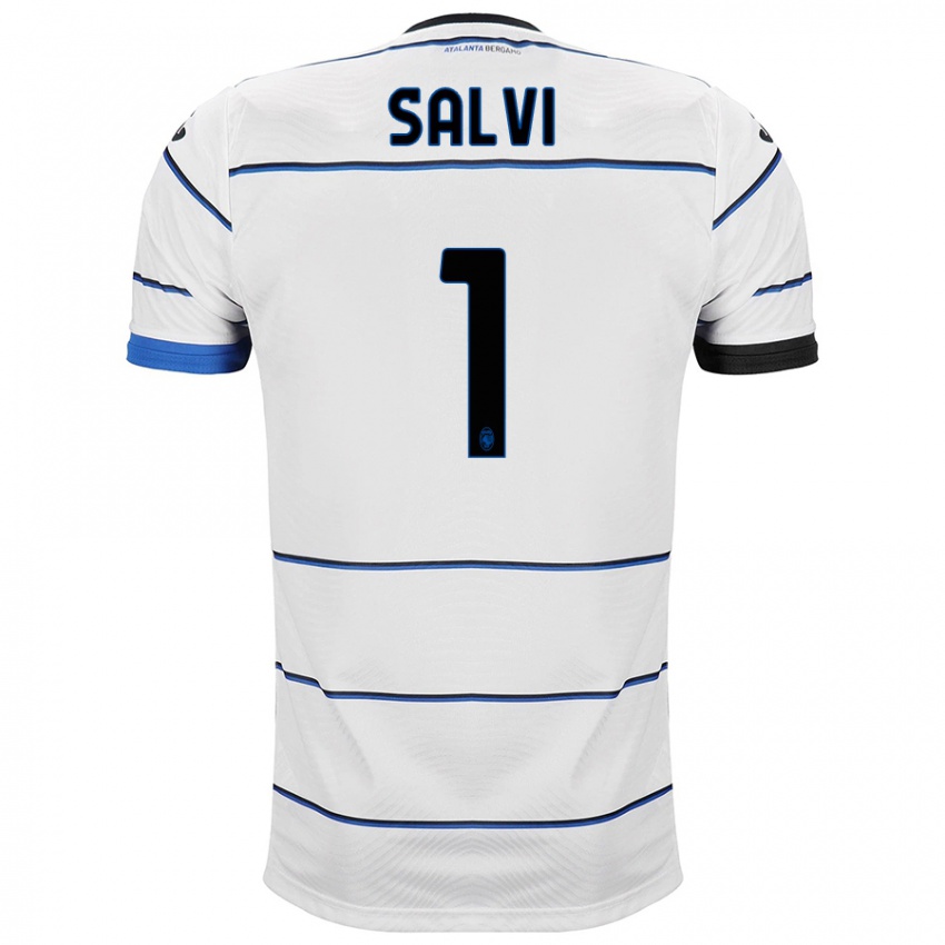 Niño Camiseta Margherita Salvi #1 Blanco 2ª Equipación 2023/24 La Camisa Perú