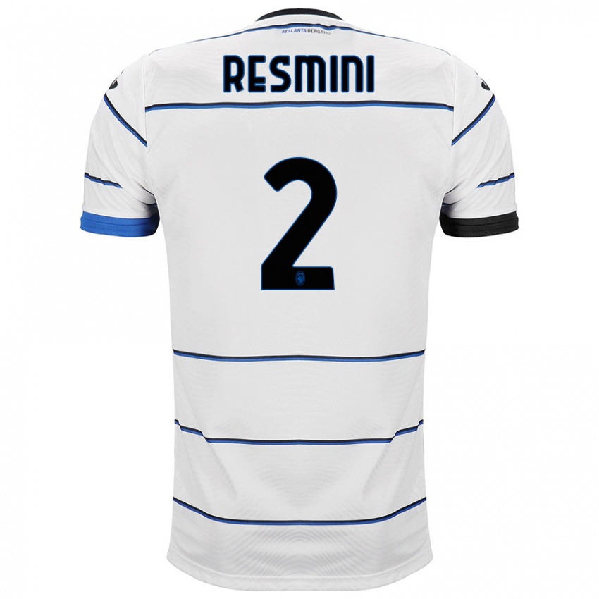 Niño Camiseta Martina Resmini #2 Blanco 2ª Equipación 2023/24 La Camisa Perú