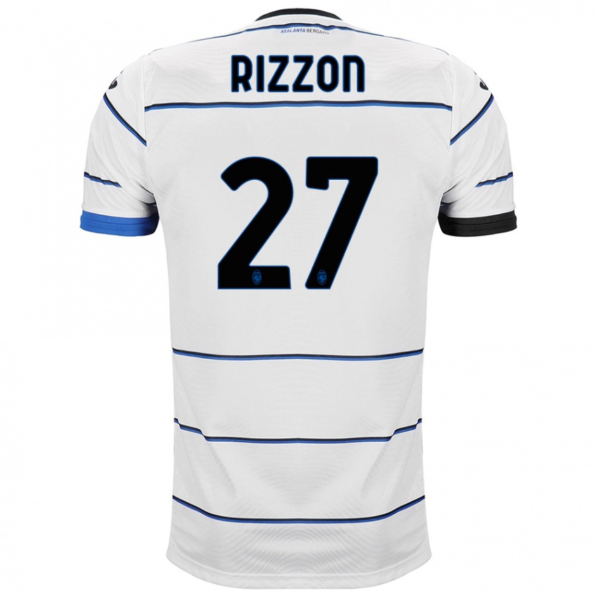 Niño Camiseta Giulia Rizzon #27 Blanco 2ª Equipación 2023/24 La Camisa Perú