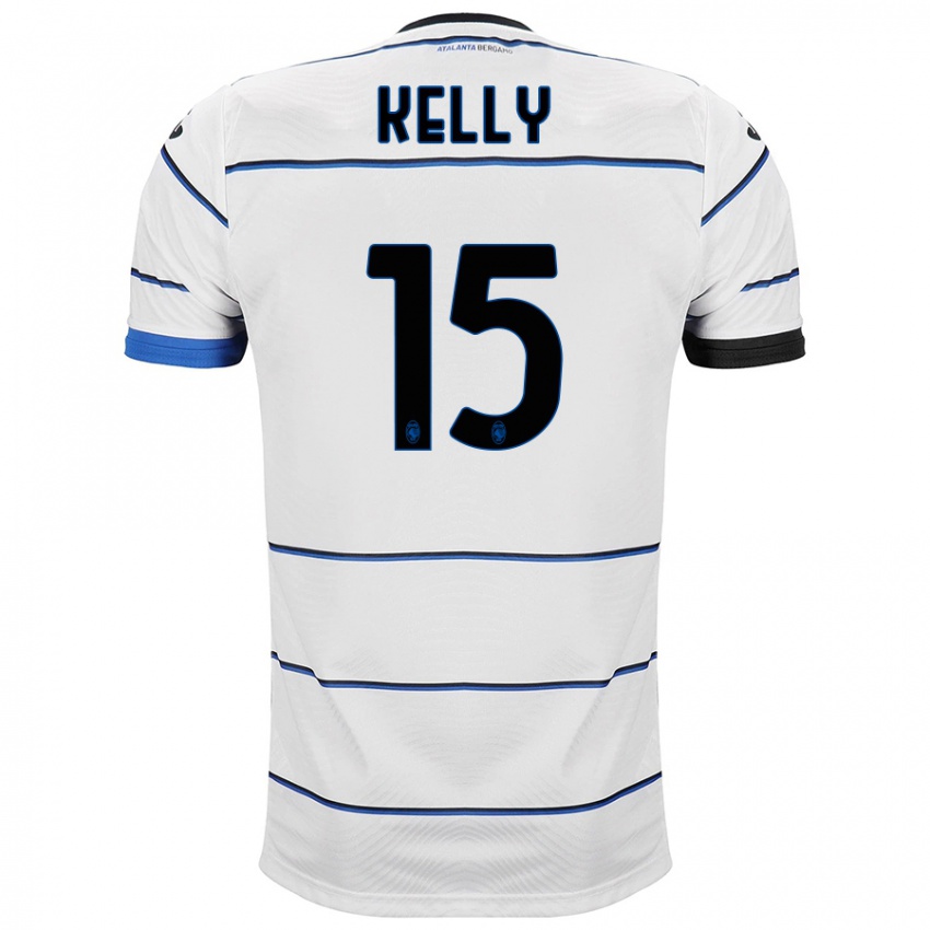 Niño Camiseta Maegan Kelly #15 Blanco 2ª Equipación 2023/24 La Camisa Perú