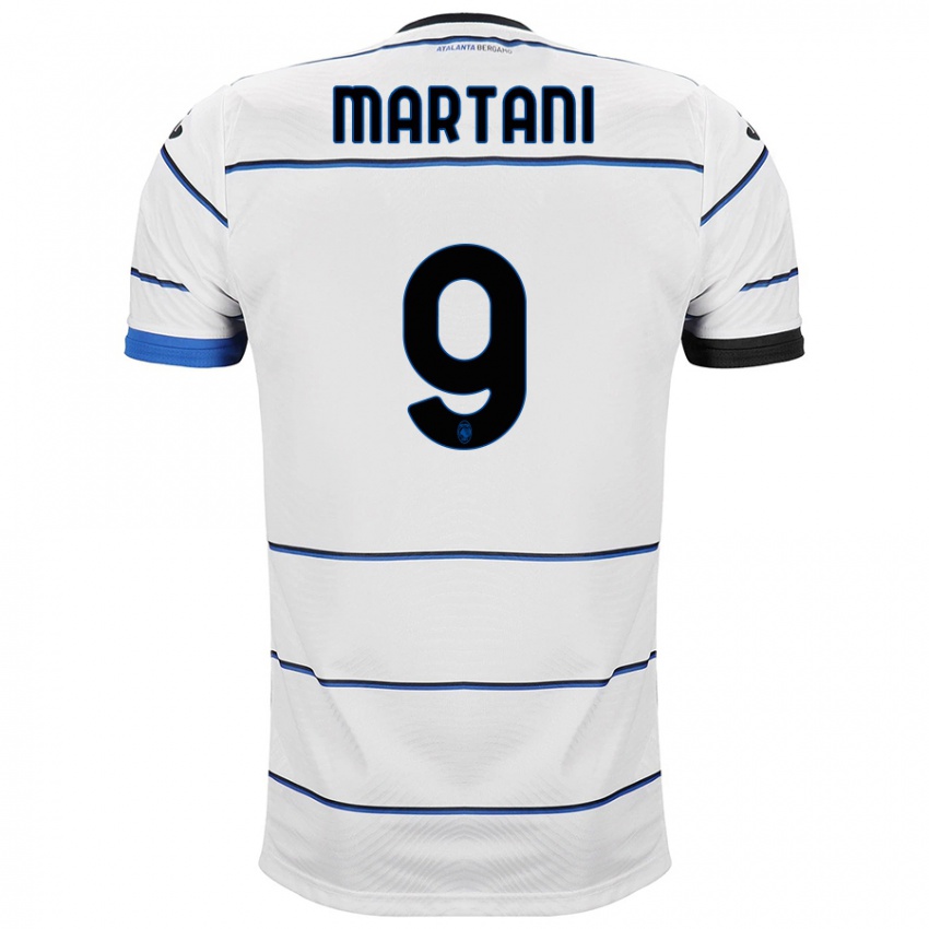 Niño Camiseta Alice Martani #9 Blanco 2ª Equipación 2023/24 La Camisa Perú