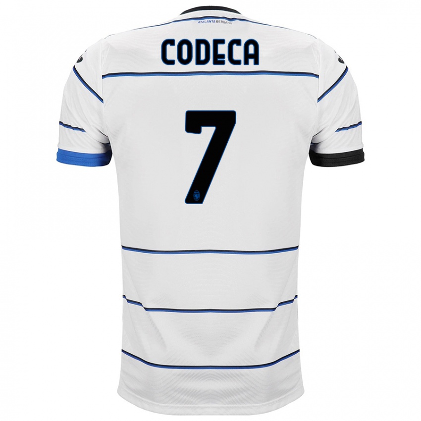 Niño Camiseta Bianca Codeca #7 Blanco 2ª Equipación 2023/24 La Camisa Perú