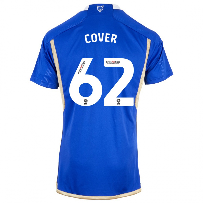 Hombre Camiseta Brandon Cover #62 Azul Real 1ª Equipación 2023/24 La Camisa Perú