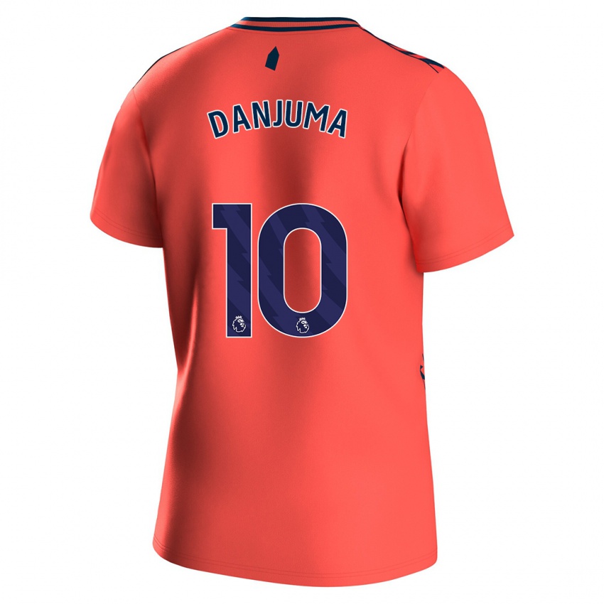 Hombre Camiseta Arnaut Danjuma #10 Coralino 2ª Equipación 2023/24 La Camisa Perú