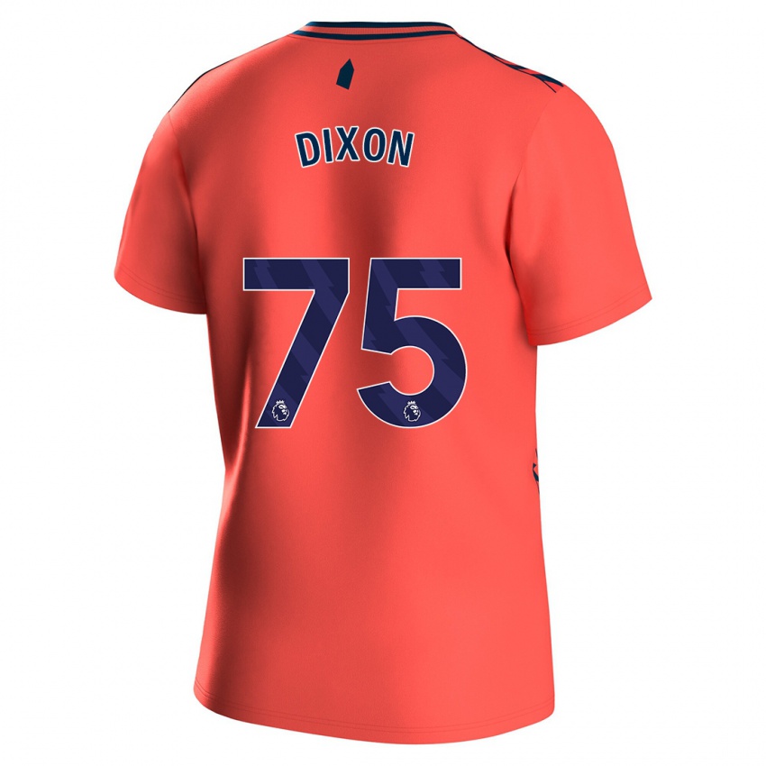 Hombre Camiseta Roman Dixon #75 Coralino 2ª Equipación 2023/24 La Camisa Perú