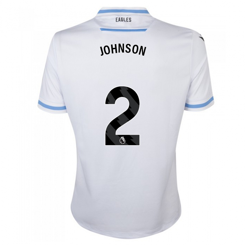 Hombre Camiseta Annabel Johnson #2 Blanco 2ª Equipación 2023/24 La Camisa Perú