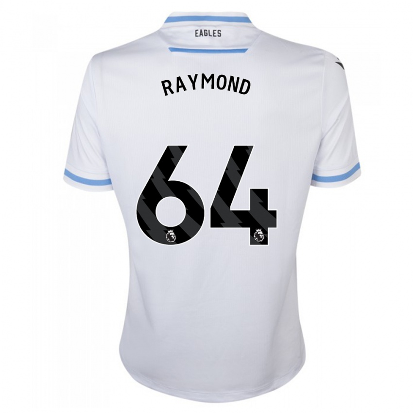 Hombre Camiseta Jadan Raymond #64 Blanco 2ª Equipación 2023/24 La Camisa Perú