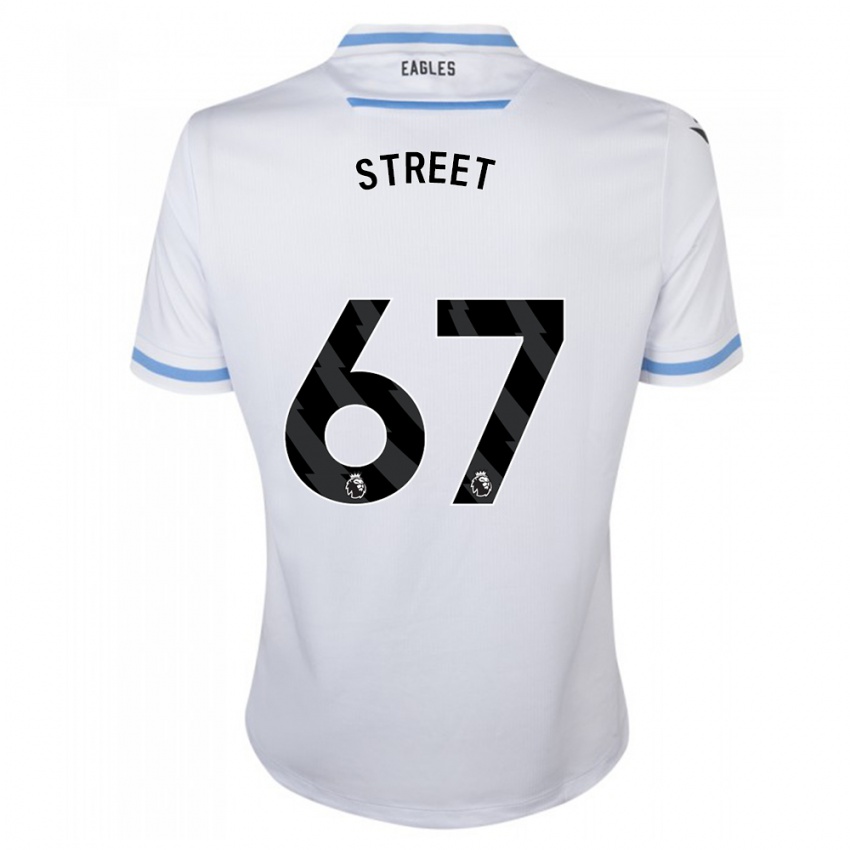 Hombre Camiseta Rob Street #67 Blanco 2ª Equipación 2023/24 La Camisa Perú