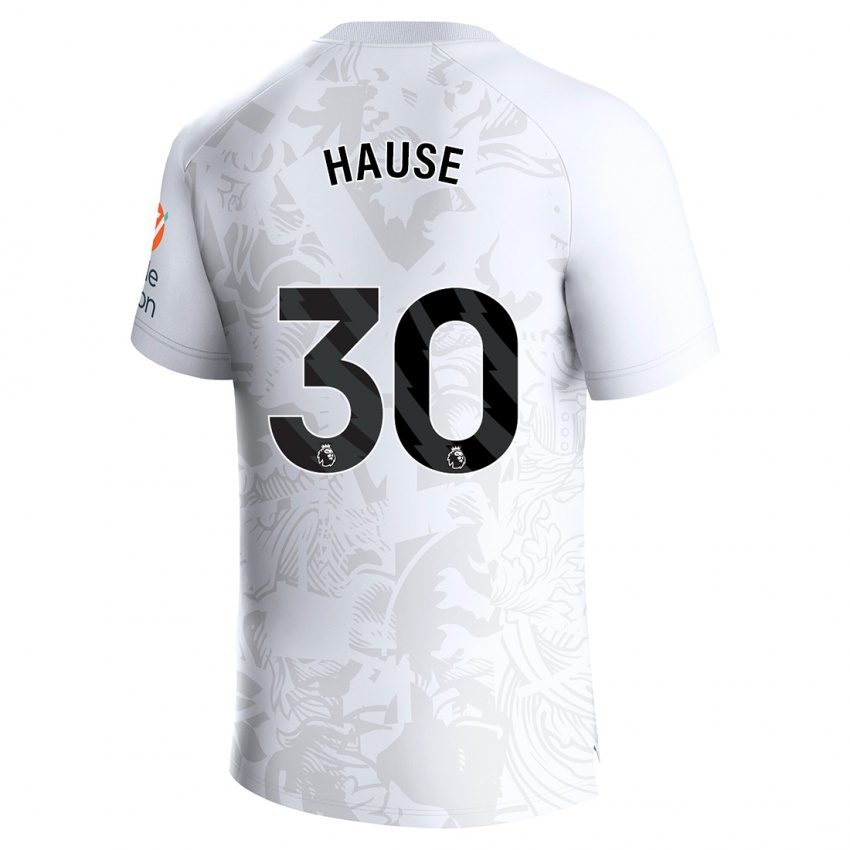 Hombre Camiseta Kortney Hause #30 Blanco 2ª Equipación 2023/24 La Camisa Perú