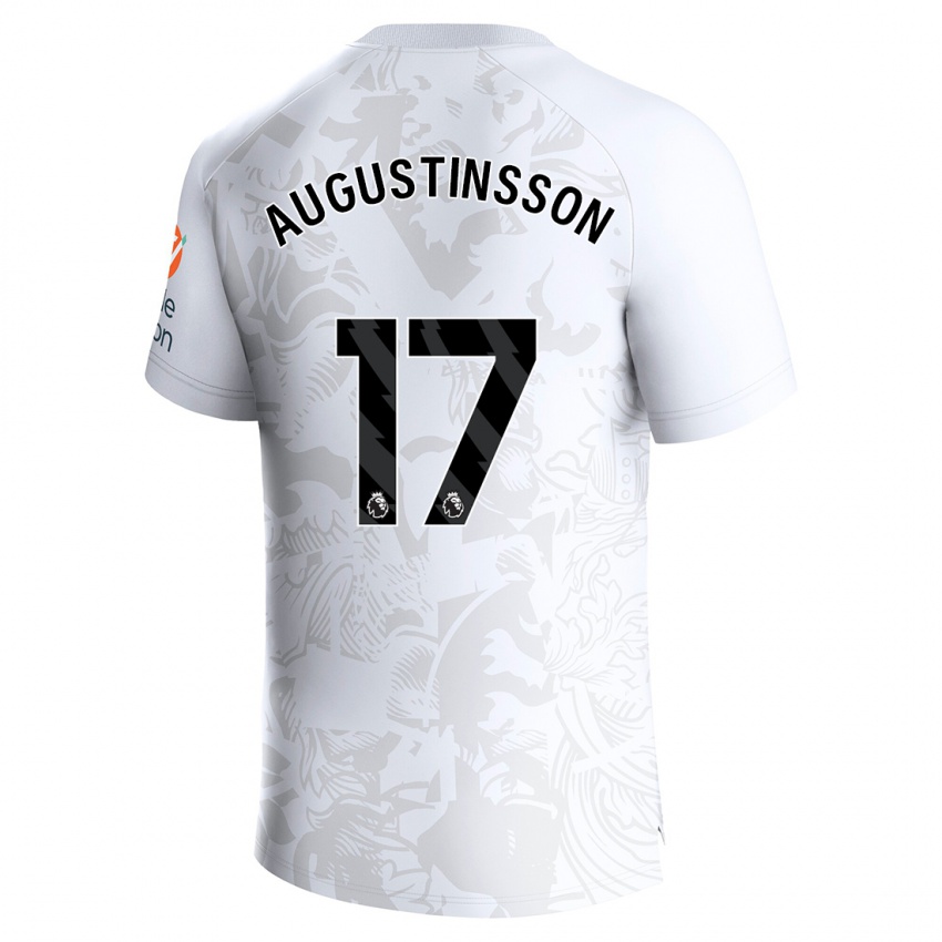 Hombre Camiseta Ludwig Augustinsson #17 Blanco 2ª Equipación 2023/24 La Camisa Perú