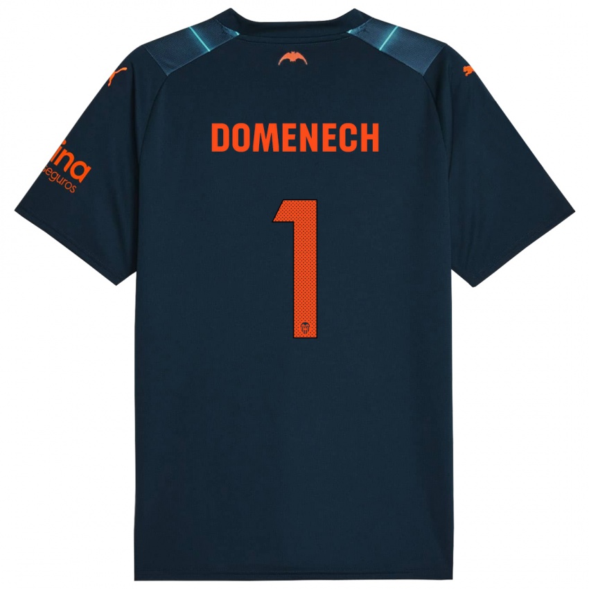 Hombre Camiseta Jaume Domenech #1 Azul Marino 2ª Equipación 2023/24 La Camisa Perú