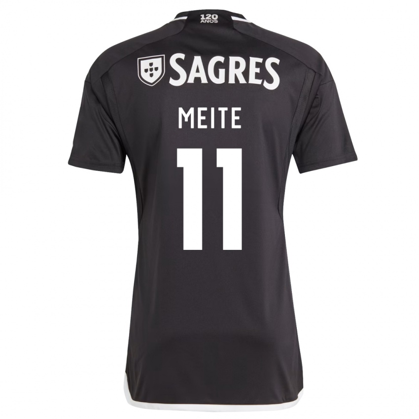 Hombre Camiseta Soualiho Meite #11 Negro 2ª Equipación 2023/24 La Camisa Perú