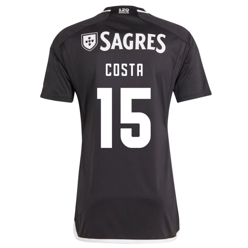 Hombre Camiseta Carole Costa #15 Negro 2ª Equipación 2023/24 La Camisa Perú