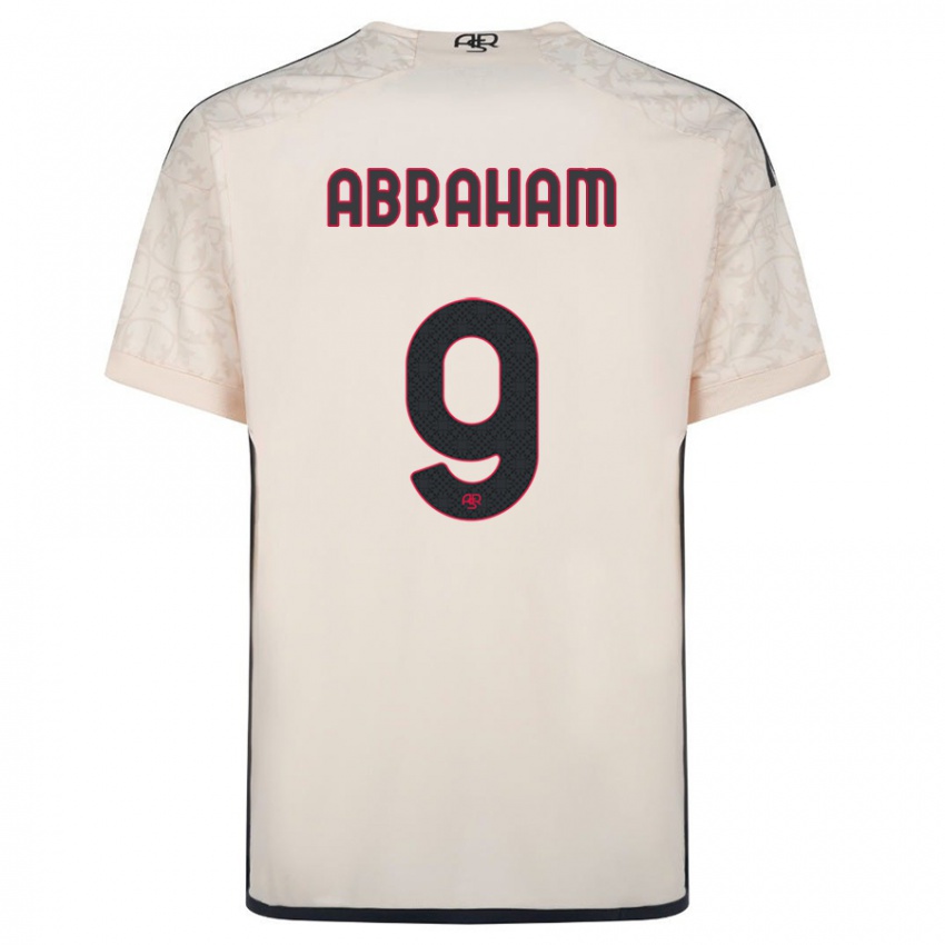 Hombre Camiseta Tammy Abraham #9 Blanquecino 2ª Equipación 2023/24 La Camisa Perú