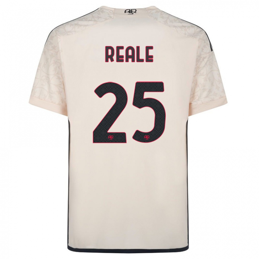 Hombre Camiseta Filippo Reale #25 Blanquecino 2ª Equipación 2023/24 La Camisa Perú