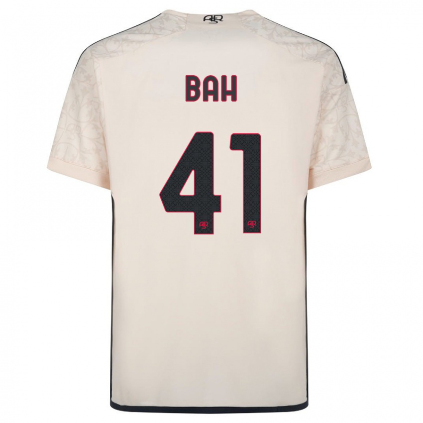 Hombre Camiseta Muhammed Bah #41 Blanquecino 2ª Equipación 2023/24 La Camisa Perú