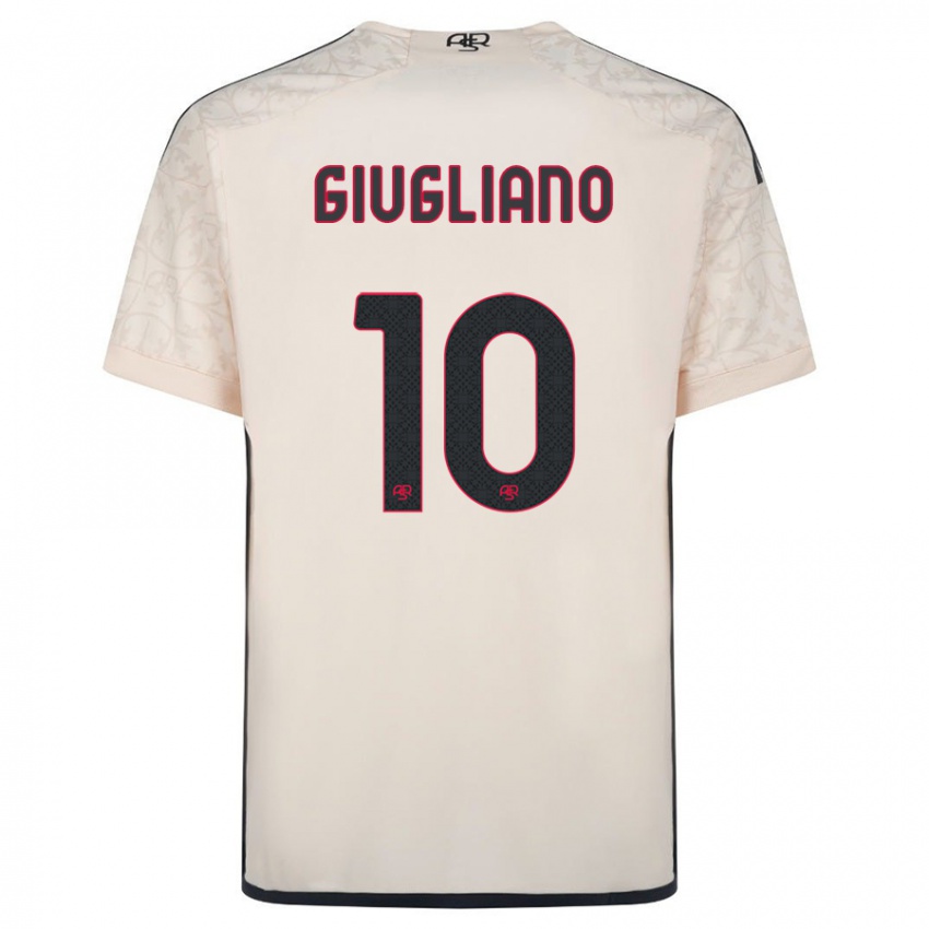 Hombre Camiseta Manuela Giugliano #10 Blanquecino 2ª Equipación 2023/24 La Camisa Perú