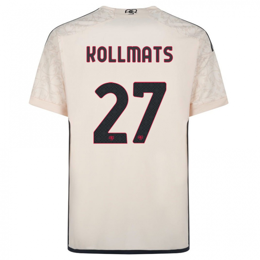 Hombre Camiseta Beata Kollmats #27 Blanquecino 2ª Equipación 2023/24 La Camisa Perú