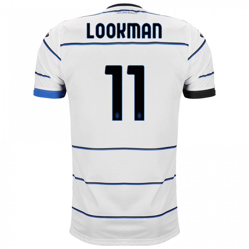 Hombre Camiseta Ademola Lookman #11 Blanco 2ª Equipación 2023/24 La Camisa Perú