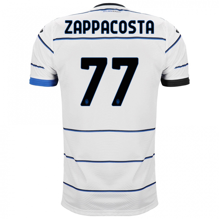 Hombre Camiseta Davide Zappacosta #77 Blanco 2ª Equipación 2023/24 La Camisa Perú