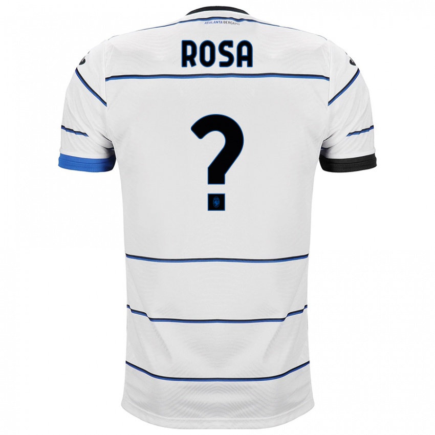 Hombre Camiseta Alessio Rosa #0 Blanco 2ª Equipación 2023/24 La Camisa Perú