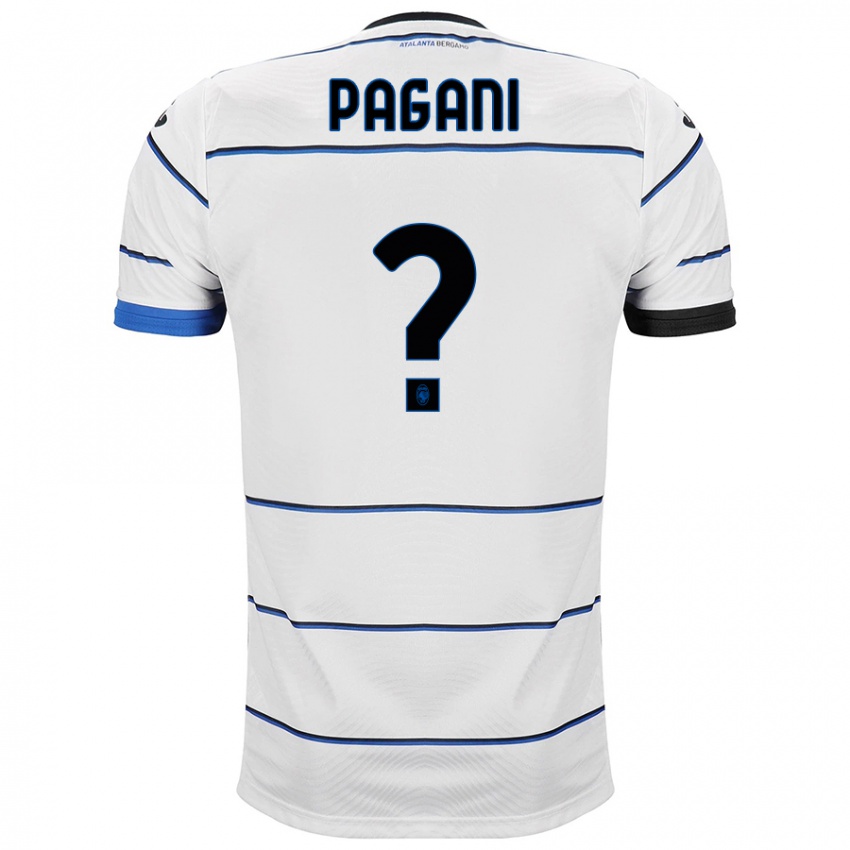 Hombre Camiseta Federico Pagani #0 Blanco 2ª Equipación 2023/24 La Camisa Perú