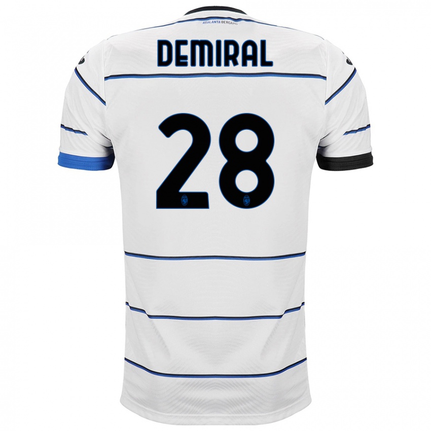 Hombre Camiseta Merih Demiral #28 Blanco 2ª Equipación 2023/24 La Camisa Perú