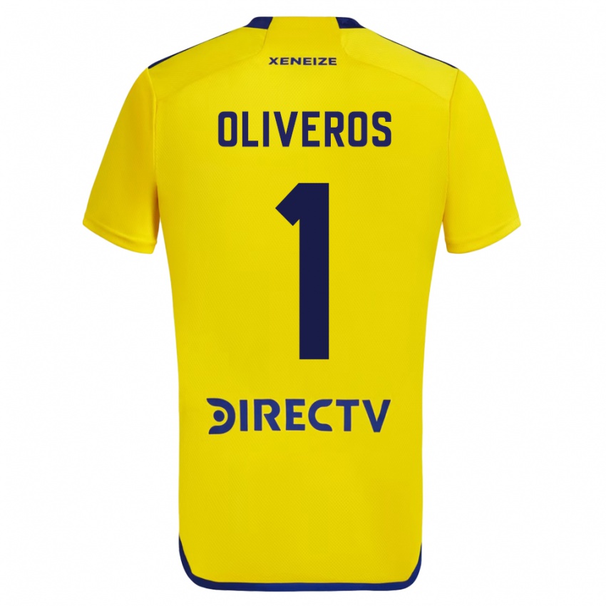 Hombre Camiseta Laurina Oliveros #1 Amarillo 2ª Equipación 2023/24 La Camisa Perú