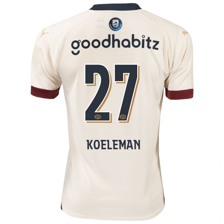 Mujer Camiseta Senna Koeleman #27 Blanquecino 2ª Equipación 2023/24 La Camisa Perú