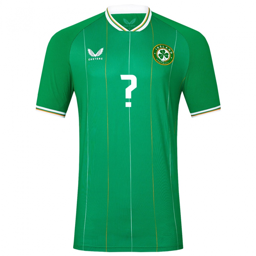 Niño Camiseta Irlanda James Furlong #0 Verde 1ª Equipación 24-26 La Camisa Perú