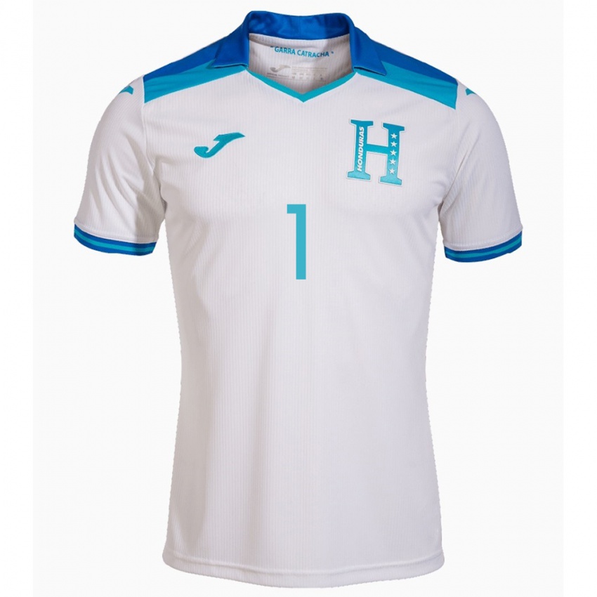 Niño Camiseta Honduras Harold Fonseca #1 Blanco 1ª Equipación 24-26 La Camisa Perú