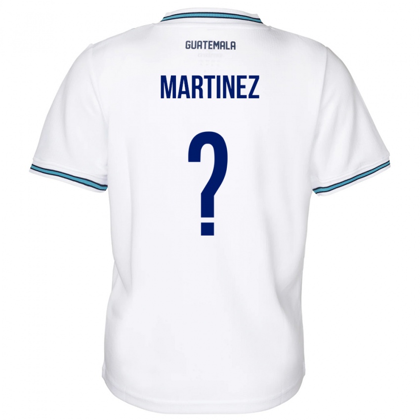 Niño Camiseta Guatemala José Carlos Martinez #0 Blanco 1ª Equipación 24-26 La Camisa Perú