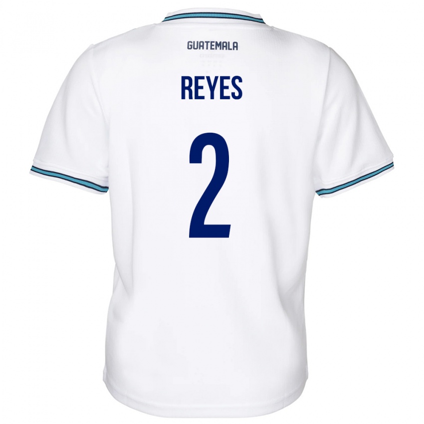 Niño Camiseta Guatemala Samantha Reyes #2 Blanco 1ª Equipación 24-26 La Camisa Perú