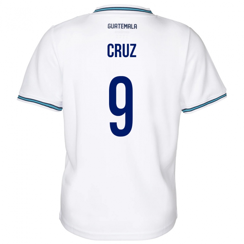 Niño Camiseta Guatemala Celsa Cruz #9 Blanco 1ª Equipación 24-26 La Camisa Perú